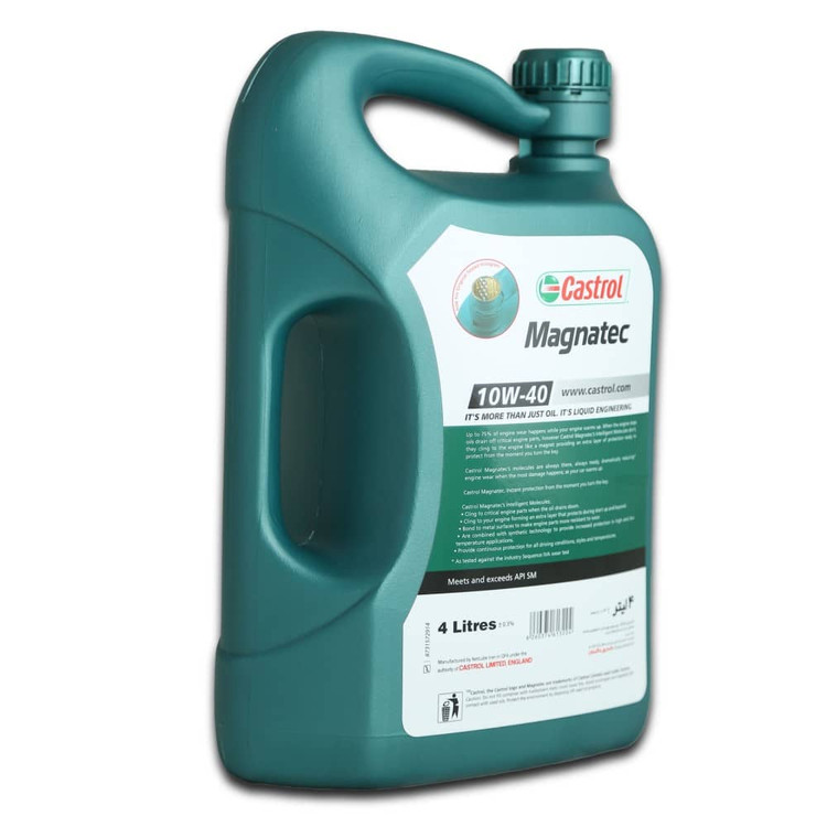 روغن موتور کاسترول مدل مگناتک 10w40 SN حجم 4 لیتر