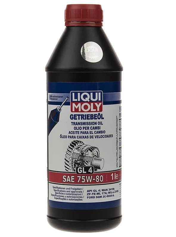 روغن گیربکس خودرو لیکومولی مدل SAE یک لیتری 75W-80