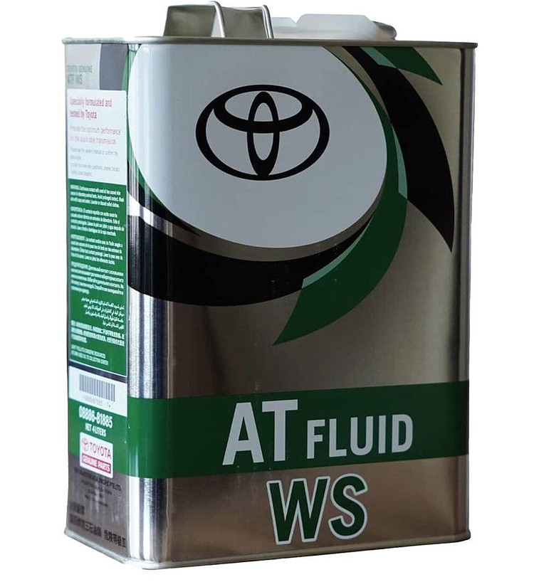 روغن گیربکس تویوتا TOYOTA WS اصلی سبز چهار لیتری