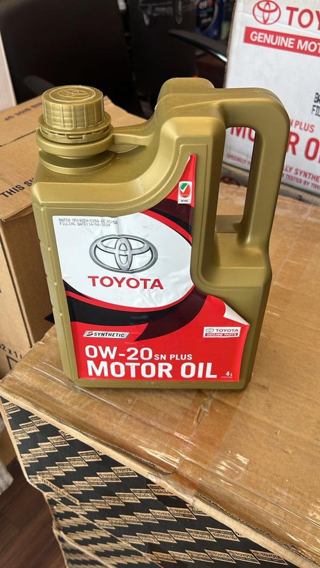 روغن موتور تویوتا 0W-20 چهار لیتری